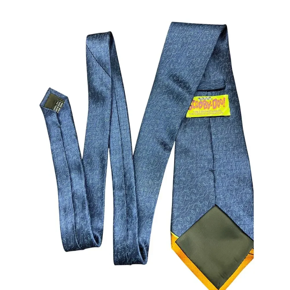 Vintage Scooby-Doo Cartoon Network Novelty Neck Tie‎ 2003 Hanna-Barbera